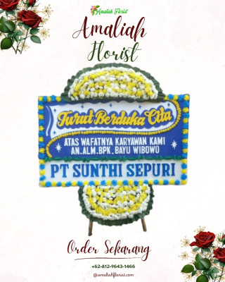 Papan Bunga Duka di Kuala Kencana