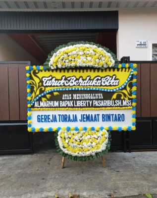 Papan Bunga Duka di Kuala Kencana