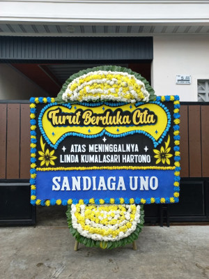 Papan Bunga Duka di Kuala Kencana
